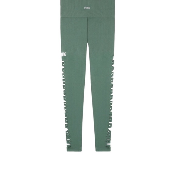 VS Pink leggings - side cutouts - Picture 2 of 4